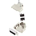 Miniatyrbild 1 av 2: TRU COMPONENTS TCD45PKM15HDS26K 7709264 D-Sub honkontakt set 45 ° Antal poler: 26 Lödhona 1 st