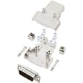 Miniatyrbild 1 av 2: TRU COMPONENTS TCTRIM15DMPK 7709376 D-Sub stiftlist set 180 ° Antal poler: 15 Lödhona 1 st