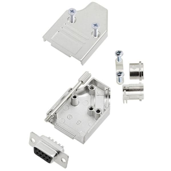 TRU COMPONENTS TCMHDM3509DMSK 7709456 D-Sub honkontakt set 35 ° Antal poler: 9 Lödhona 1 st