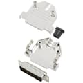 Miniatyrbild 1 av 2: TRU COMPONENTS TCDTNT25MDBPK 7709600 D-Sub stiftlist set 180 ° Antal poler: 25 Lödhona 1 st