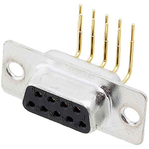 encitech DD09-F-T-B-M-RBM 2103-2200-11 D-Sub honkontakt 90 ° Antal poler: 9 Lödpin 1 st Tray