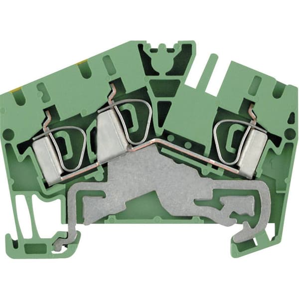Weidmüller 1770390000-1 Skyddsledare terminal Fjäder Gröngul 1 st