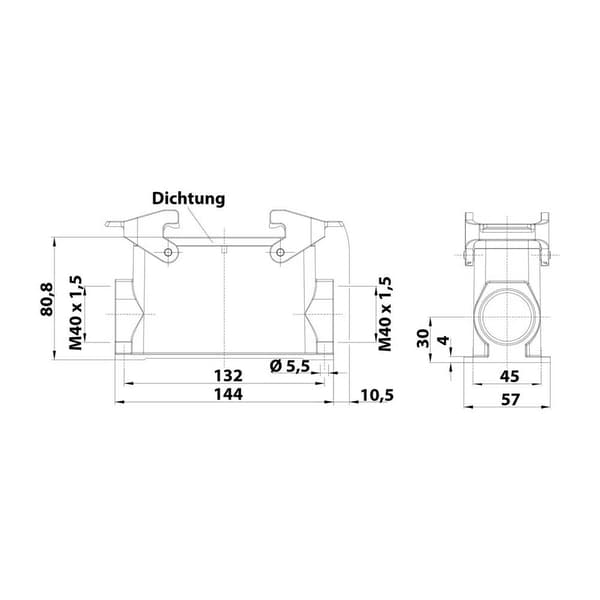 Hylskontakthus 19300240273 Harting 1 st