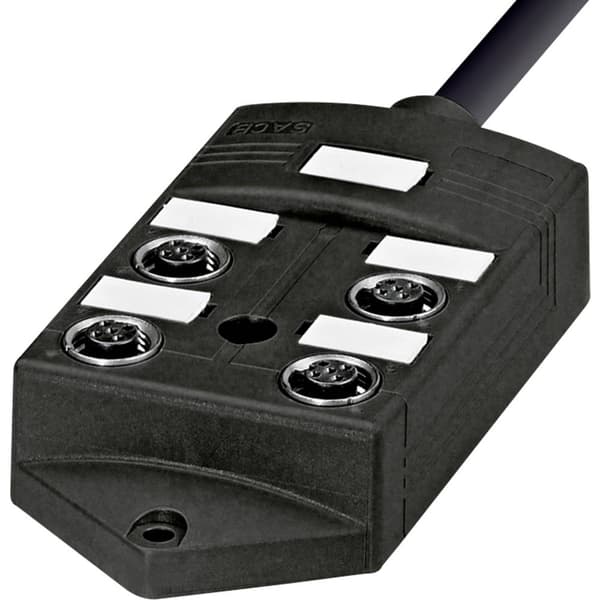 LAPP 22260010 Sensor/ställdon passiv M12 fördelare med plastgänga 1 st