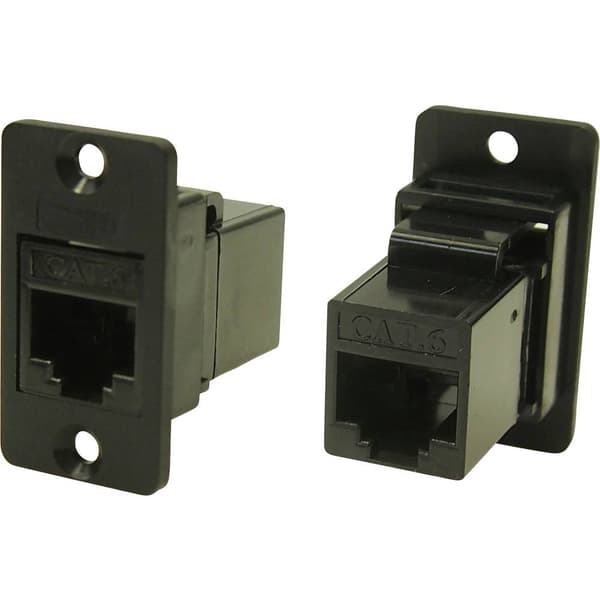 Cliff Kontakt CP30622 Adapter inbyggd Svart 1 st