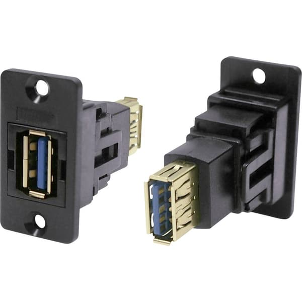 USB-stiftdon Adapter, Hona inbyggd USB-uttag typ A ⇔ USB-uttag typ A CP30605N Cliff Innehåll: 1 st