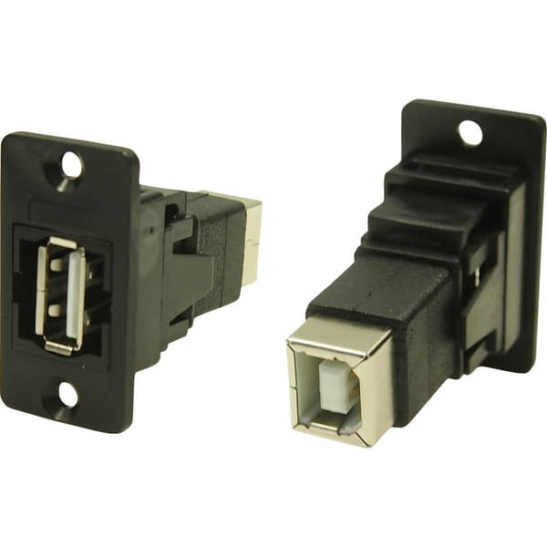USB-stiftdon Adapter, Hona inbyggd USB-uttag typ A ⇔ USB-uttag typ B CP30609N Cliff Innehåll: 1 st