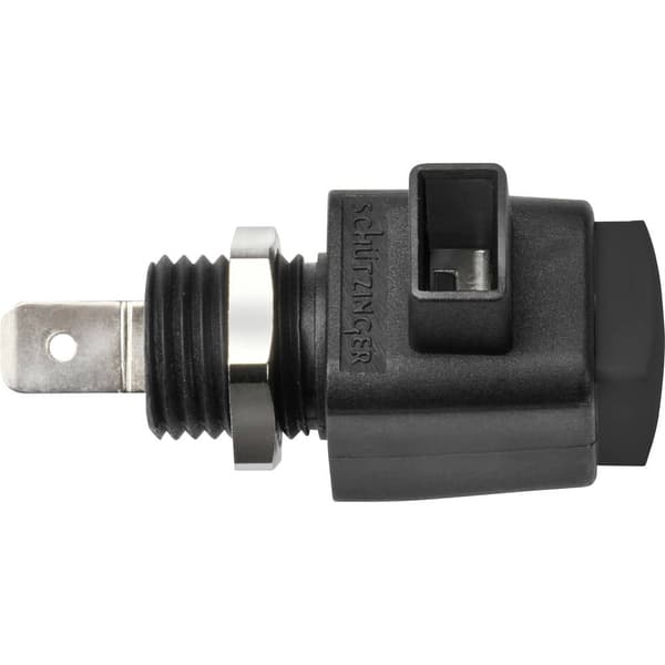 Schützinger ESD 798 / SW Säkerhets-snabbtryckklämma Svart 16 A 1 st