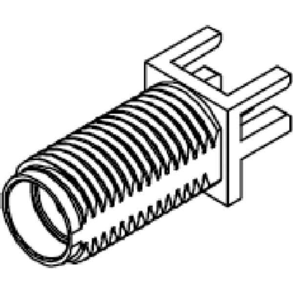 Molex 732512123 SMA-kontaktdon Hylsa 50 Ω 1 st Bag