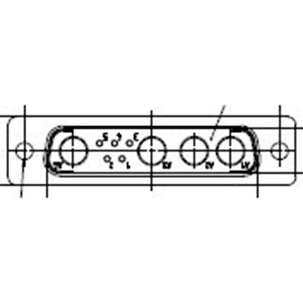 Molex 1731070062 D-Sub kontakt Antal poler: 9 Lödning 1 st Carton