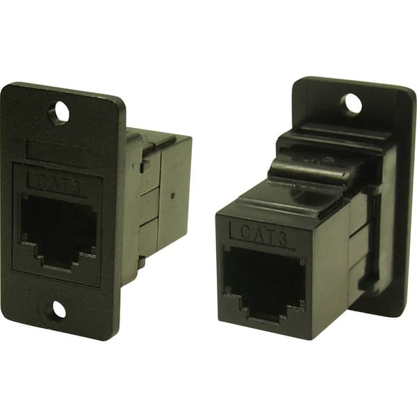 Cliff FM SLIM FT CAT3 RJ11 3.2 HOLE CP30623X1 Adapter inbyggd Svart 1 st