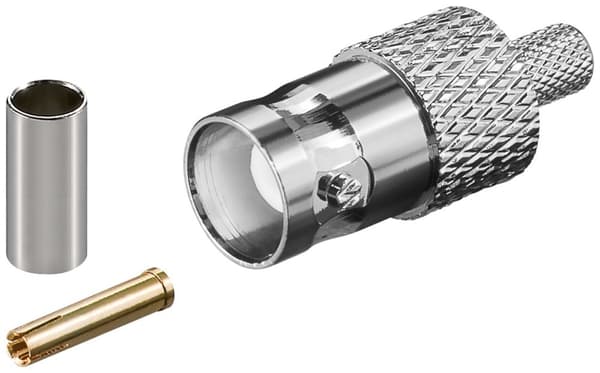 BNC crimp-kobling
