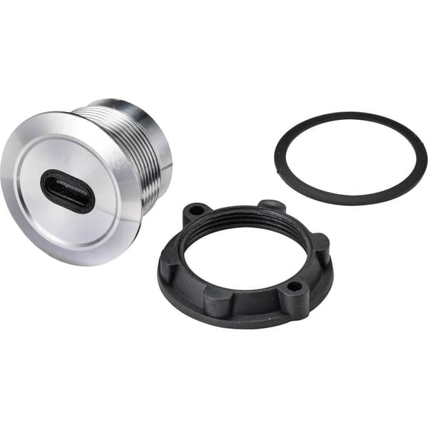 TRU COMPONENTS TC-9534328 USB-uttag för inbyggnad Hona inbyggd USB-C® hona Innehåll: 1 st