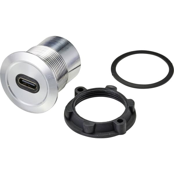 USB-uttag för inbyggnad 3.1 Hona inbyggd USB-31 USB-C® hona TC-9534320 TRU COMPONENTS Innehåll: 1 st