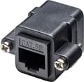 Miniatyrbilde 1 av 3: RJ45 modulkontakt / tilkobling med monteringsflens, CAT 5e