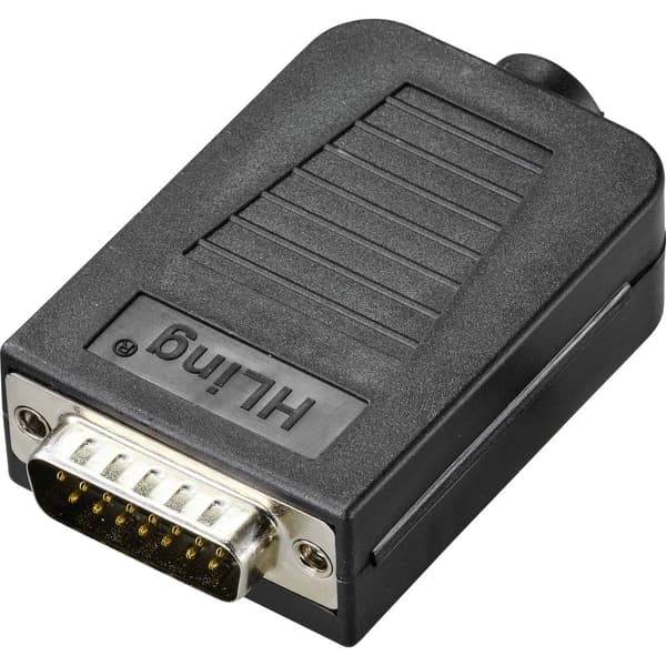 TRU COMPONENTS TC-9744136 D-SUB-kontakt Antal poler: 15 Tråd 1 st