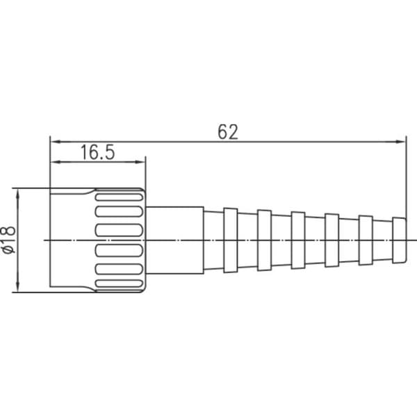 Telegärtner 100023484 100023484 BNC-kontaktdon 1 st