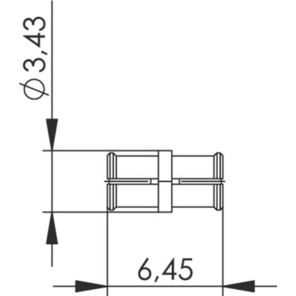 Telegärtner 100025163 100025163 SMP-kontaktdon 1 st