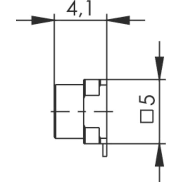 Telegärtner 100025148 100025148 F-kontaktdon Kontakt hane rak 50 Ω 1 st