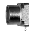 Miniatyrbild 2 av 3: Telegärtner 100025148 100025148 F-kontaktdon Kontakt hane rak 50 Ω 1 st