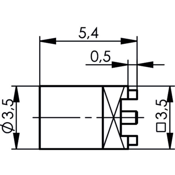 Telegärtner 100025109 100025109 MMCX-kontaktdon Koppling rak 50 Ω 1 st