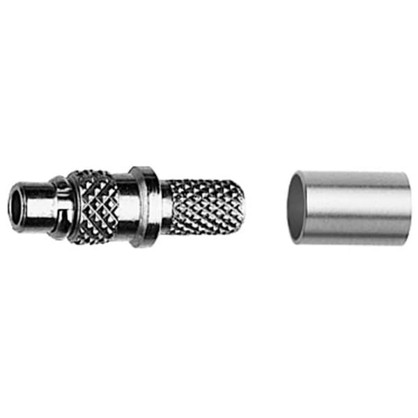 Telegärtner 100025100 100025100 MMCX-kontaktdon Kontakt hane rak 50 Ω 1 st