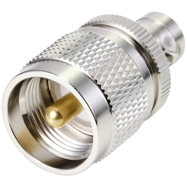 TRU COMPONENTS TC-10101504 BNC-Adapter BNC-hona - UHF hane 1 st