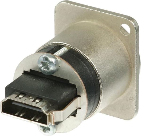 Neutrik Ntr-nahdmi-w Hdmi 1.3 gennemføringsadapter med D-form hus
