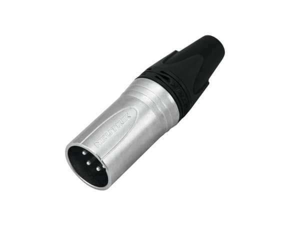 Neutrik NTR-NC4MXX Xlr Kabelstik 4 Kabelstik/lige Xx Loddeforbindelser Forniklet