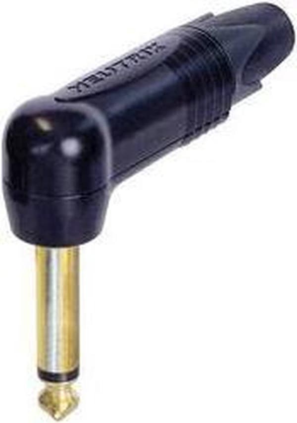 Neutrik NTR-NP2RX-B Jack-stik 90° 6,35 Mm 2p