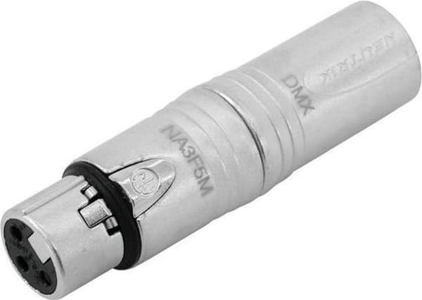 Neutrik NA3F5M XLR-adapter XLR-uttag - XLR-kontakt Innehåll: 1 st.