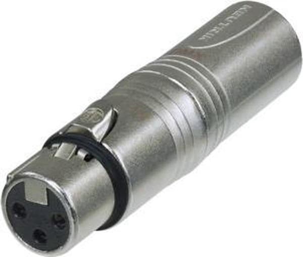 Neutrik NA3F5M XLR-adapter XLR-uttag - XLR-kontakt Innehåll: 1 st.