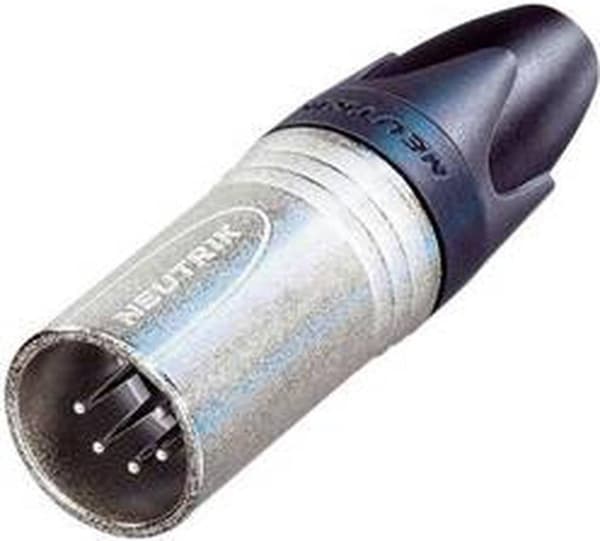 Neutrik NTR-NC5MXX Xlr Kabelstik 5 Kabelstik/lige Xx Loddeforbindelser Forniklet