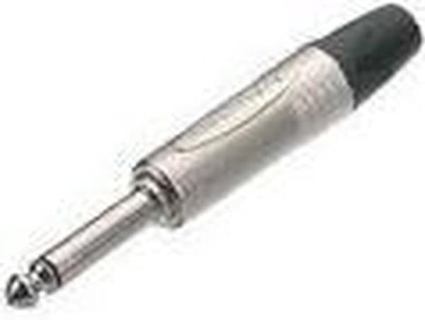 Neutrik NP2X 6,35 mm Jack (m) liitin - metalli - 2-napainen / mono