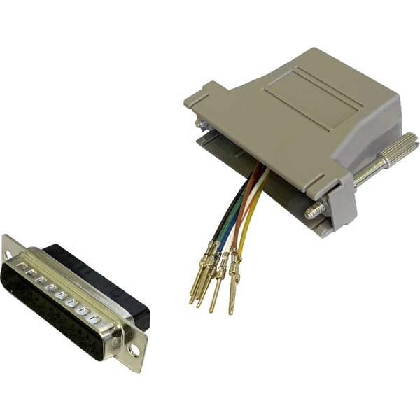 BKL Electronic 10121133 Adapter D-SUB hane 25-pol - RJ45 hona 1 st Single