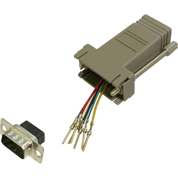 BKL Electronic 10121103 Adapter D-SUB hane 9-pol - RJ12 hona 1 st Single