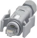 Miniatyrbillede 3 af 4: Phoenix Contact 1656990 VS-08-RJ45-5-Q/IP67 RJ45-stik IP67 - CAT5e 8 RJ45-stik, lige Grå