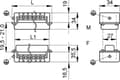 Miniatyrbillede 2 af 4: LAPP 10170000 Stikindsats EPIC® H-BS 6 Samlet antal ben 6 1 stk.