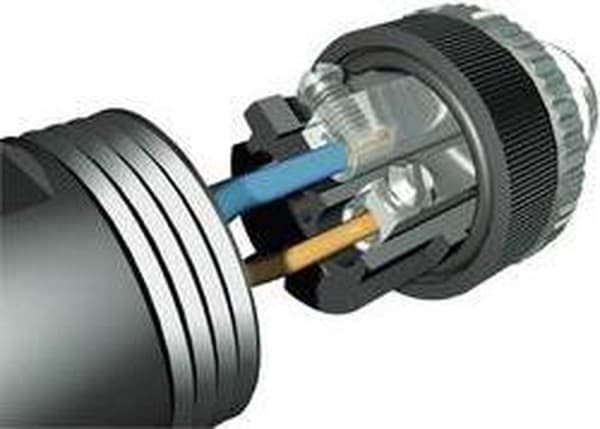 Phoenix Contact 1501252 SACC-M 8MS-3CON-M-SW Færdiglavet fastgørelsesstik, M8, skrueforbindelse