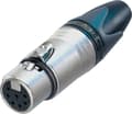 Miniatyrbillede 3 af 4: Neutrik NTR-NC7FXX Xlr Kabelfatning 7 Kabelfatning/lige Xx Loddeforbindelser Forniklet