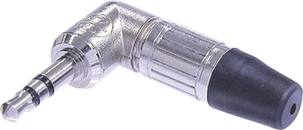 Neutrik NTP3RC 3,5 mm Jack (m) stik - metal / vinklet - 3-benet / stereo
