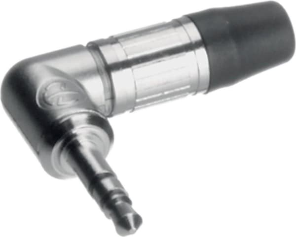 Neutrik NTP3RC 3,5 mm Jack (m) stik - metal / vinklet - 3-benet / stereo