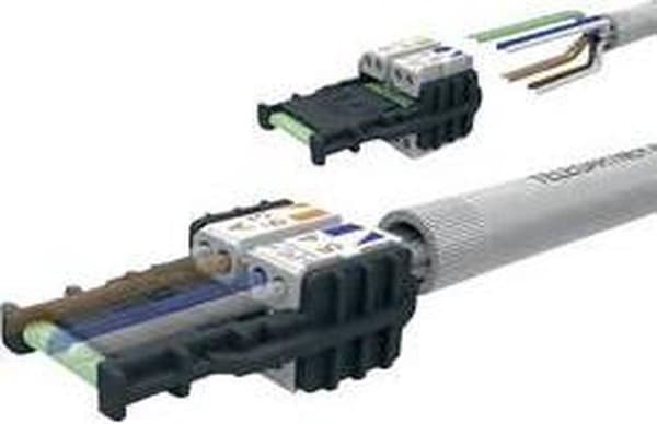 Telegärtner MFP8 RJ45 stik lige, feltmonterbart J00026A2000 stik, lige 1 stk.