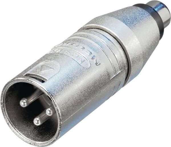Neutrik NA2MPMF XLR (m) - RCA (f) adapter