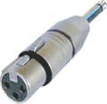Miniatyrbillede 3 af 9: Neutrik NA2FP XLR (f) - 6,35 mm Jack mono (m) adapter