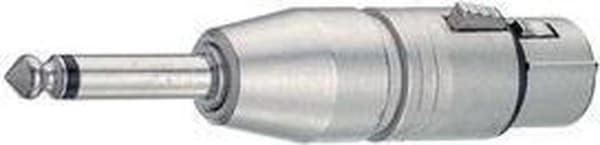 Neutrik NA2FP XLR (f) - 6,35 mm Jack mono (m) adapter