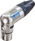 Miniatyrbillede 2 af 6: Neutrik NTR-NC3FRX Connector Xlr Hun Metal Sølv