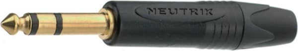 Neutrik NTR-NP3X-B Jackstik 6,35 Mm 3p
