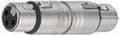 Miniatyrbillede 6 af 6: Neutrik Ntr-na3 ff 3p XLr Adapter