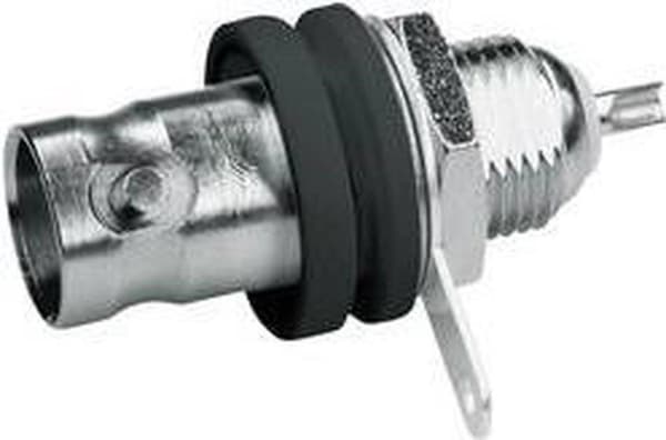 Telegärtner J01001A1222 J01001A1222 BNC-stik Sokkel, lodret montering 50 Ω 1 stk.